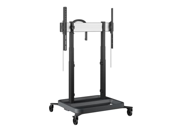 Vogel's RISE 5208 - Pyörillä varustettu vaunu - moottoroitu nostin - LCD-näytölle - 80 mm/s - musta - näytön koko: 65"-86"