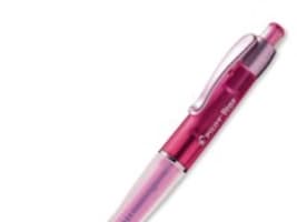 Kulspetspenna Pilot Vega transparent rosa