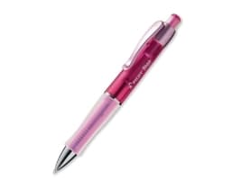 Kulspetspenna Pilot Vega transparent rosa