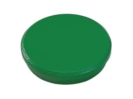 Magnet Dahle, rund, 32 mm, grön, förpackning med 10 st.