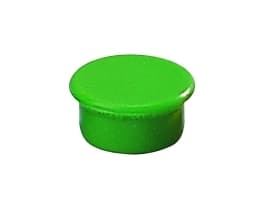 Magneetti Dahle, pyöreä, 13 mm, vihreä, 10 kpl:n pakkaus.