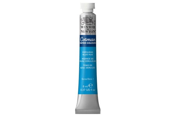 Cotman watercolour 8ml Cerulean Blue Hue 139
