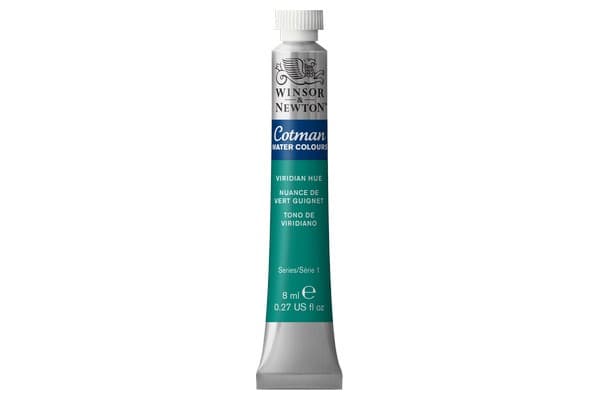 Cotman watercolour 8ml Viridian Hue 696