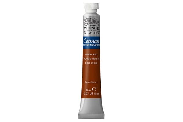 Cotman watercolour 8ml Indian Red 317