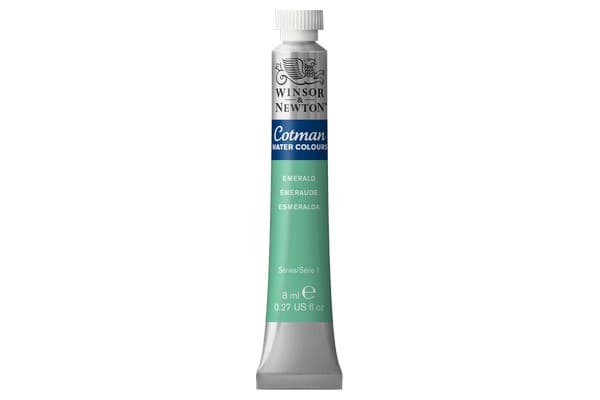 Cotman watercolour 8ml Emerald 235