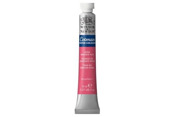 Cotman watercolour 8ml Rose Madder 580