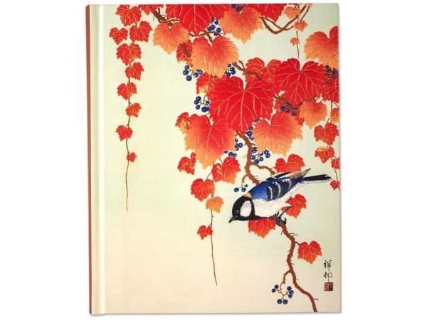 Peter Pauper Press Notebook large Bird and Red Ivy (262098)