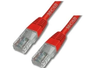 M-Cab CAT6 SSTP, PIMF, AWG 26, 0.50m, 0,5 m, Cat6, Rød
