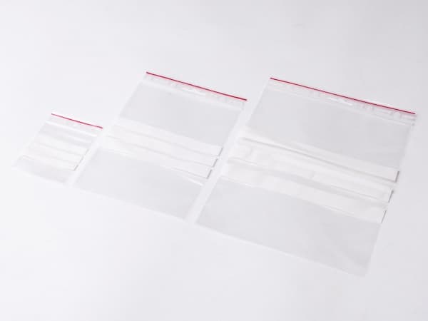 Grippie Zip Lock-påse 60x80mm T-61 med skrivfält - (kartong med 1000 st.)