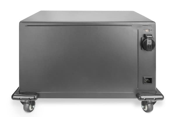 DIGITUS DN-45003 - Vagn (endast laddning) - för 16 surfplattor/bärbara datorer - låsbar - SPCC kallvalsat stål - svart, RAL 9005 - skärmstorlek: upp