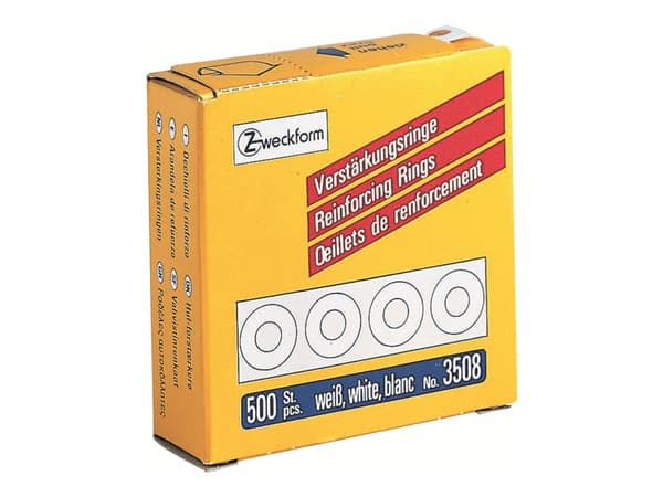Avery Zweckform - Forsterkningsring - hvit (en pakke 500)