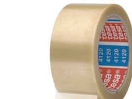 Förpackningstejp Tesa 4120, PVC, 50 mm x 100 m, transparent, 6 rullar