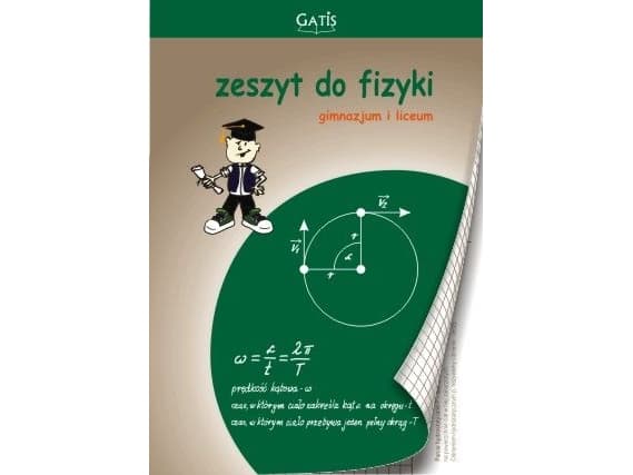 Gatis Notebook A5/60 sheets Physics