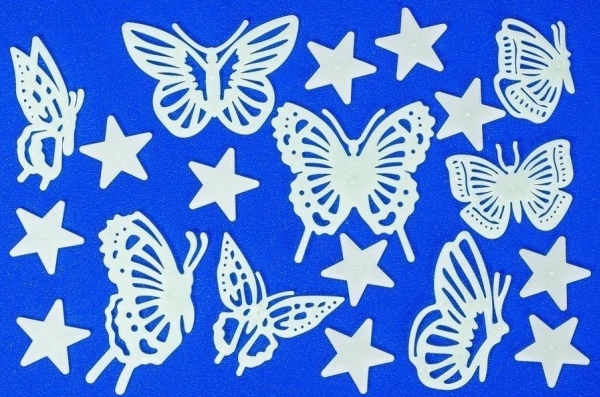 FANDY Fluorescent stickers Blaze 9pcs