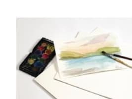 Akvarellpapper, A3, 200 g, förpackning med 100 ark