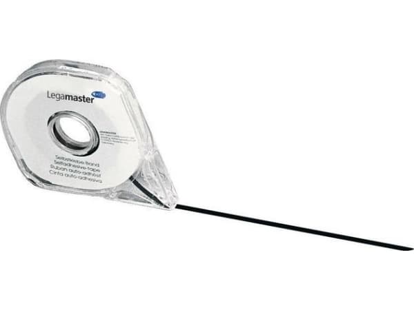 Legamaster uppdelningsband för planeringstavla 3mm x 8m svart, 3 m, Svart, 9 cm, 3 mm, 8000 mm, 23 g
