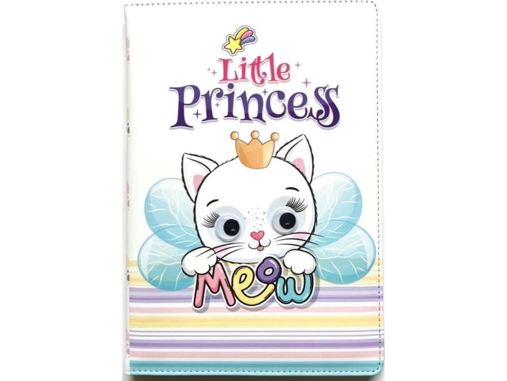 Unusual Children's notebook A5/64K smooth TW Eyes of a kitten