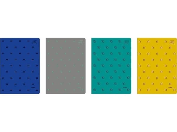 Interdruk Notebook A5/32K Soft Touch line (10 pcs)