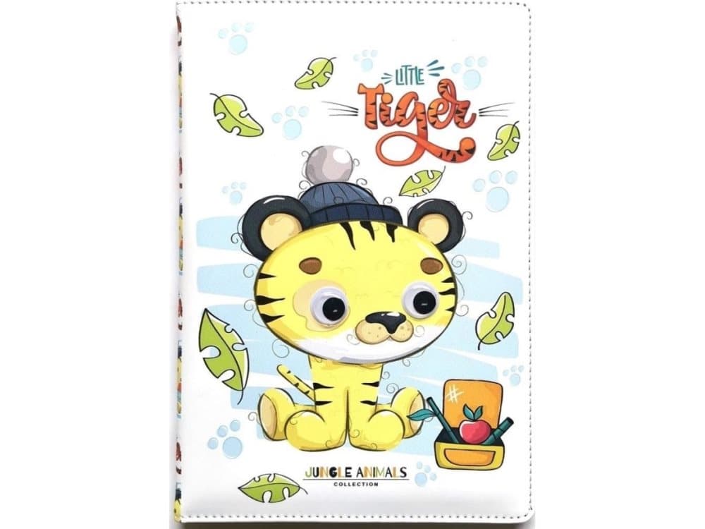 Fresh Children's notebook A5/64K smooth TW Eyes tiger