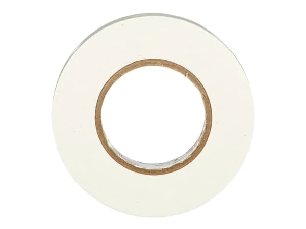 3M 165WH1E, 1 stykker, Hvit, PVC, 600 V, Blister, 10 m