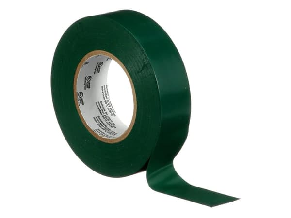 3M 165GR1E, 1 kpl, Vihreä, PVC-muovi, 600 V, Kupla, 10 m