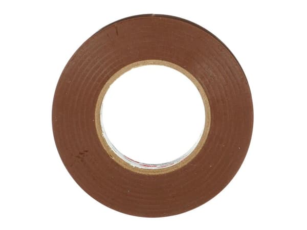 3M 165BR1E, 1 stykker, Brun, PVC, 600 V, Blister, 10 m