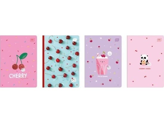 Interdruk Notebook A5 32 grille 70g Fragrance Cherry mix price for 1 item