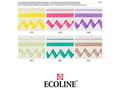 Miniatyrbilde 2 av 2: Ecoline Duotip marker set Botanic | 6 colours