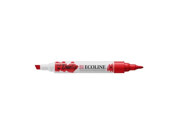 Ecoline Duotip Marker Scarlet 334