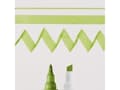 Miniatyrbilde 2 av 2: Ecoline Duotip Marker Bronze Green 657