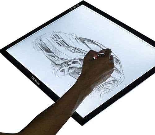 Xrec A3 LED-belyst tegnebrett (SB4305)