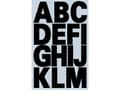 Miniatyrbilde 2 av 4: Z-Design 3784 Etiketter med bogstaver, Lille format, 26 Etiketter, sort Brug Avery 3784 selvklæbende og vejrbestandige bogstaver til organisering, id