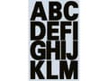 Miniatyrbilde 1 av 4: Z-Design 3784 Etiketter med bogstaver, Lille format, 26 Etiketter, sort Brug Avery 3784 selvklæbende og vejrbestandige bogstaver til organisering, id