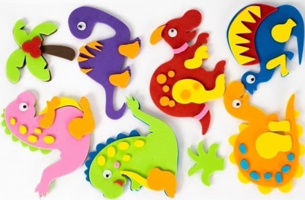 FANDY 3D skum klistermärken 3cm 8st