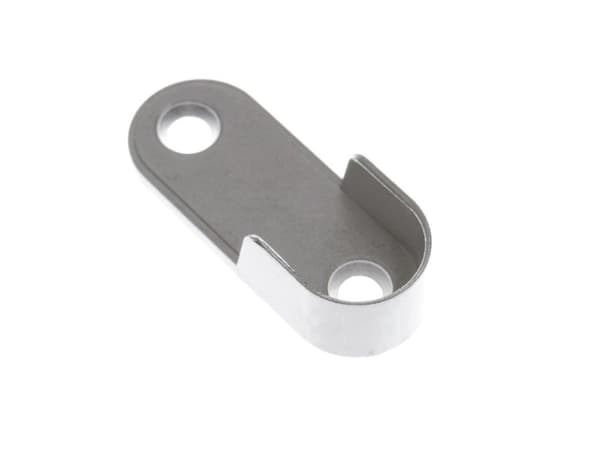 Haushalt Holder Travers Oval 30X15mm.Screw.Chrome