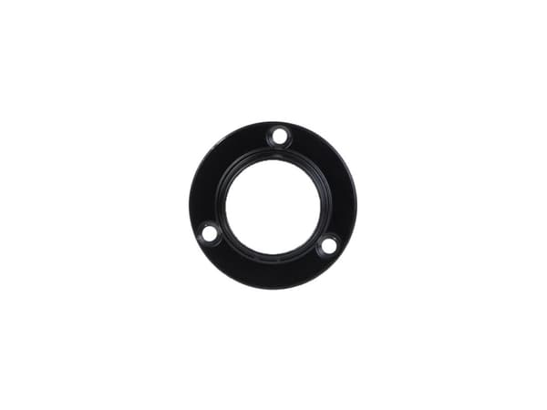 Haushalt Lateral Holder D25.3 Holes.Screw. Black