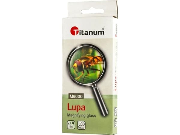 Titanum suurentava suurennuslasi Halkaisija 60mm
