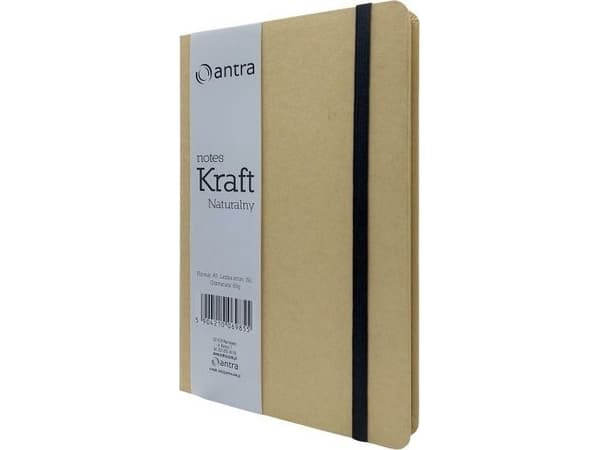 Antra Notes A5 Kropki Kraft ANTRA