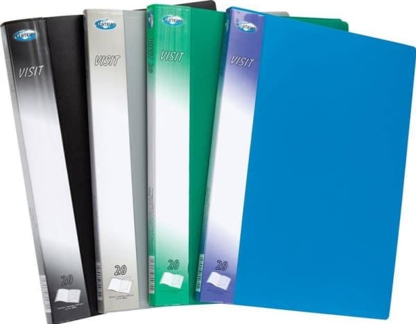 Centrum Tilbud album A4 CENTRUM VISIT 80035 mix PVC 20 lommer