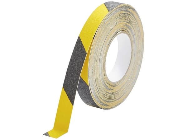 Durable 1081130, Musta, Keltainen, Alumiini, Muovi, 15 m, 25 mm