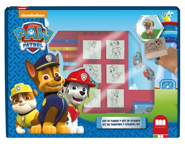 Multiprint PAW Patrol, pojke/flicka, filtpennor medföljer, en enda målarbild