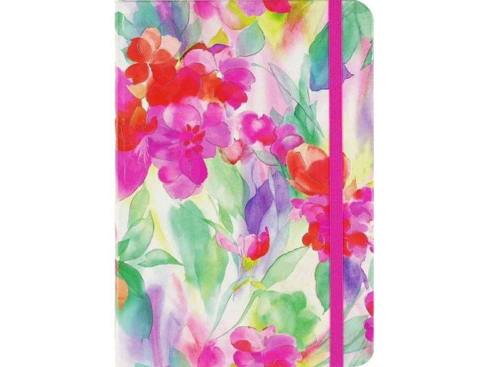 Peter Pauper Press Notebook Mini Watercolor Flower Petals