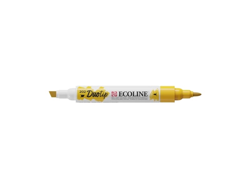 Ecoline Duotip Marker Deep Yellow 202