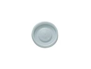 Muovikansi Ø62 mm Valkoinen espressopaperikupille 10/12 cl 4 oz CPLA biohajoava,10 kpl x 100 kpl/krt