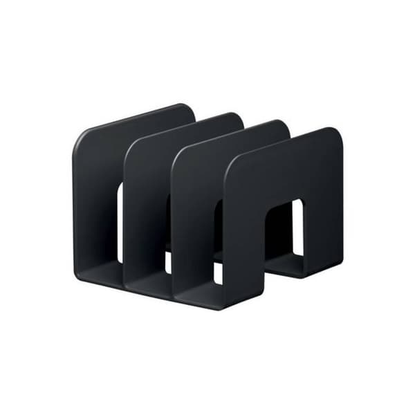 Durable 776101 Stapelsamlare Svart Plast 1 st