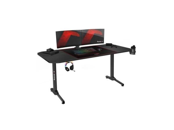 Biurko Huzaro Hero 4.7 Musta lajitelma 160 cmx75 cm