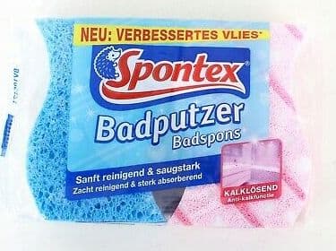 Spontex rengjøringssvamp for bad, 2 stk