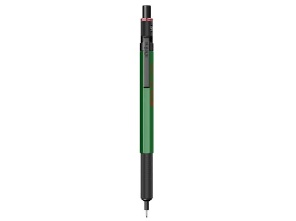 Rotring 2164106, Grønn, Akrylonitril-butadien-styren (ABS), HB, Sekskantet, Rustfritt stål, 0,5 mm