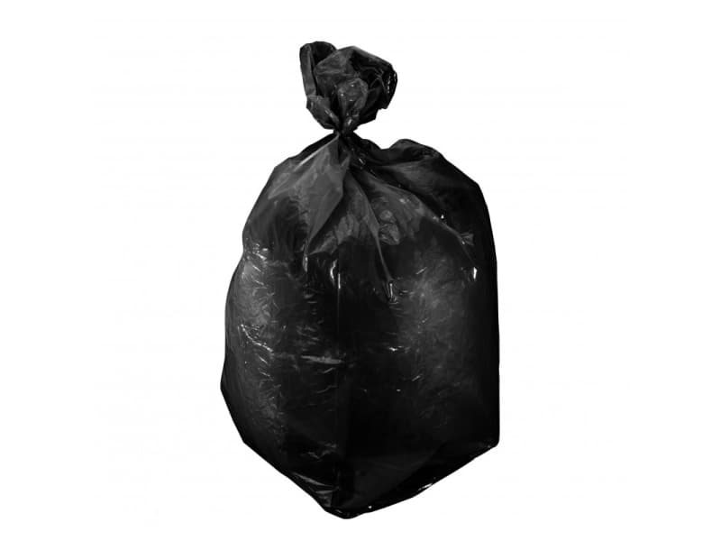 Proline Green garbage bags LDPE 120L 8 x 10 pcs. (41205)