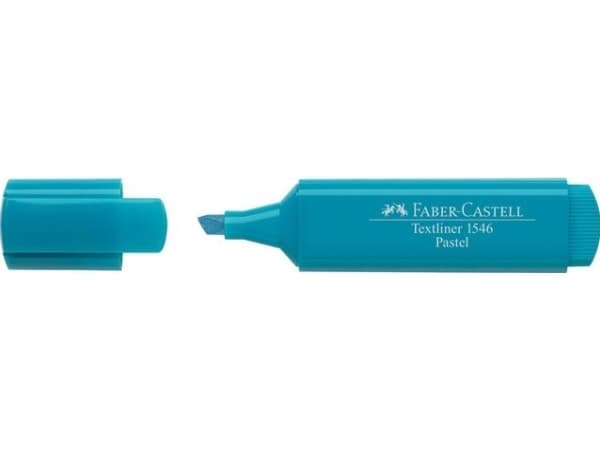 Faber-Castell Textliner, 1 kpl, Turkoosi, Sekalainen, Turkoosi, Muovi, Suorakulmio